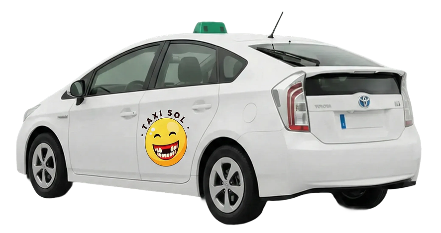 Yellow taxi cab - every 8th ride is free